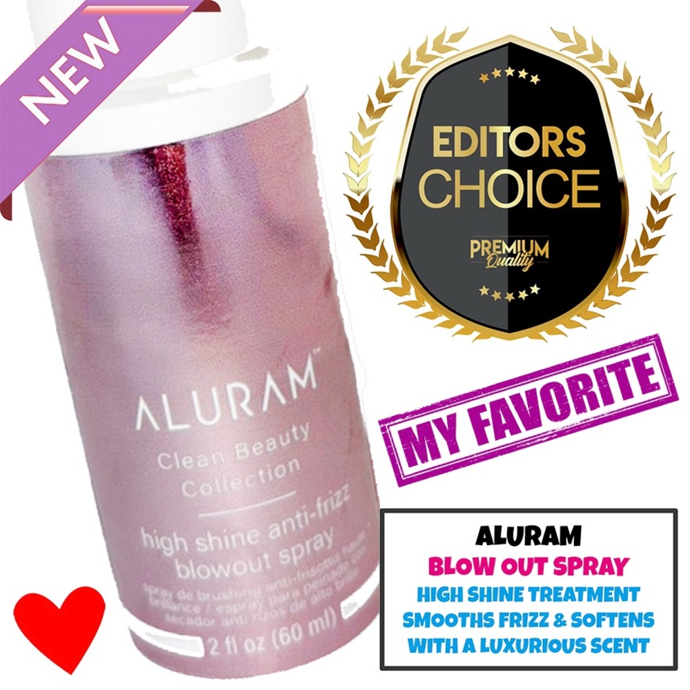 Aluram High Shine Anti-Frizz Blowout Spray -  TRAVEL SIZE